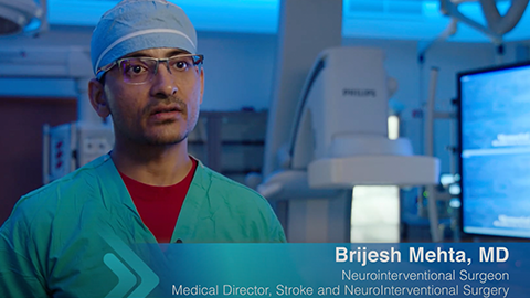 dr. brijesh mehta with title in lower third