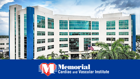 Memorial Hospital West with MCVI logo