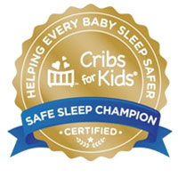 Gold Safe Sleep Champion Badge