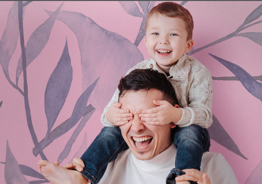 Image of father with son - Image for eligibility hero