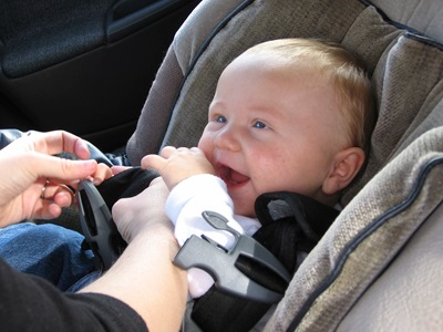 baby in car seat