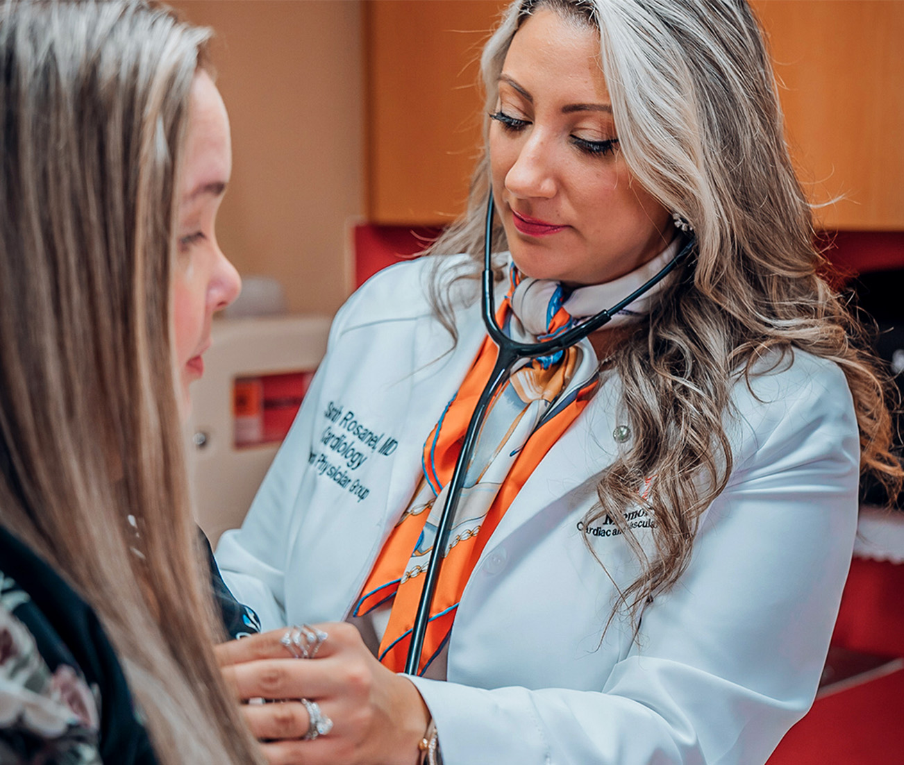 Lina with Sarah Rosanel, MD