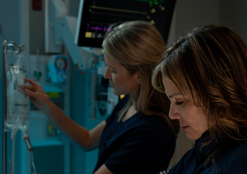 Trauma and Resuscitation Room