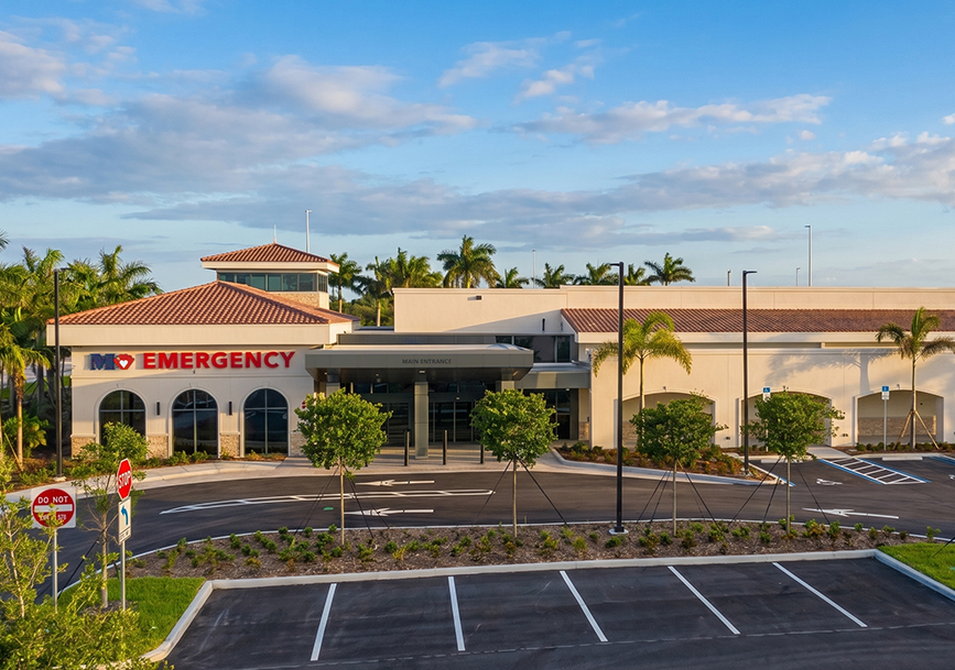 Memorial Freestanding ER Aerial