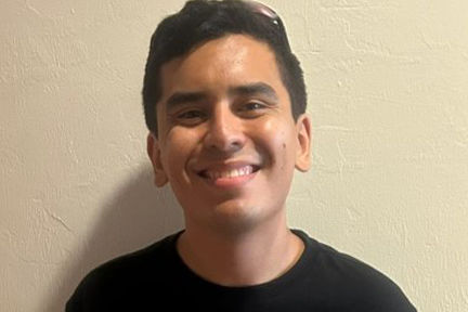 David Castillano, high school volunteer scholarship recipient