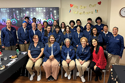 Volunteers at the annual Volunteer Appreciation event