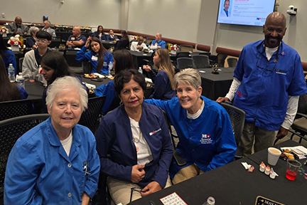 Volunteers at the annual Volunteer Appreciation event