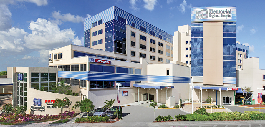 memorial regional hospital exterior