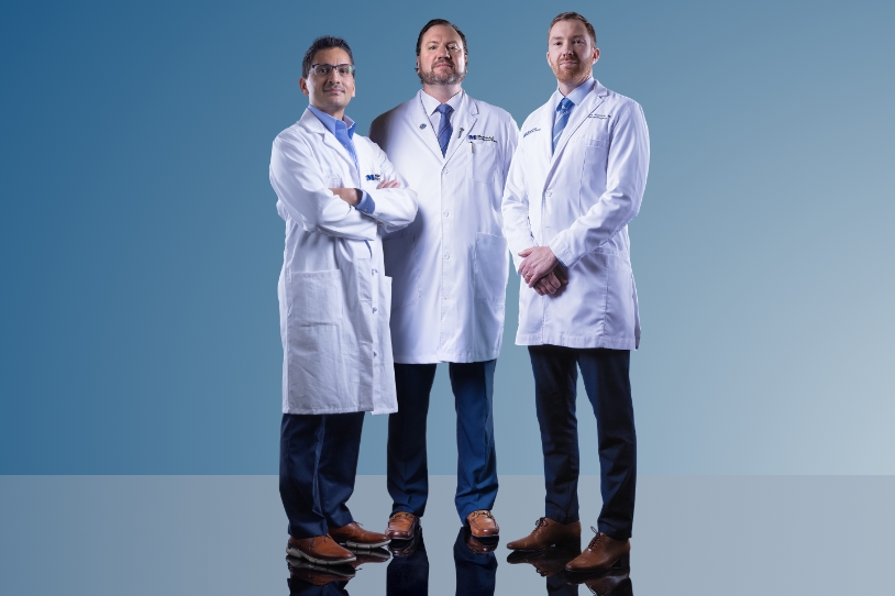 Neurosurgeons and Neurologist At Memorial: Mhd Tarek Zakaria, MD, Christopher DeMassi, MD and Simon Buttrick, MD