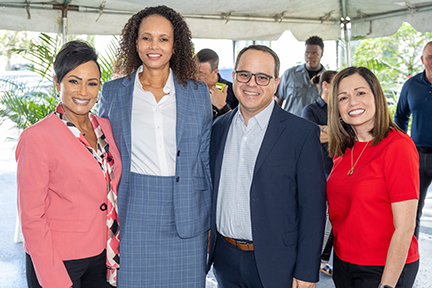 Leah Carpenter, Dionne Blackwood, Robert Alonso, Margie Vargas
