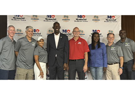 MHS executive leaders and Miramar Mayor Wayne Messam