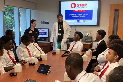 'Stop the Bleed' presentation