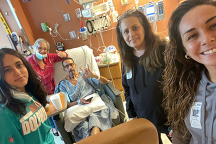 Eduardo's Family in His Lung Cancer Journey